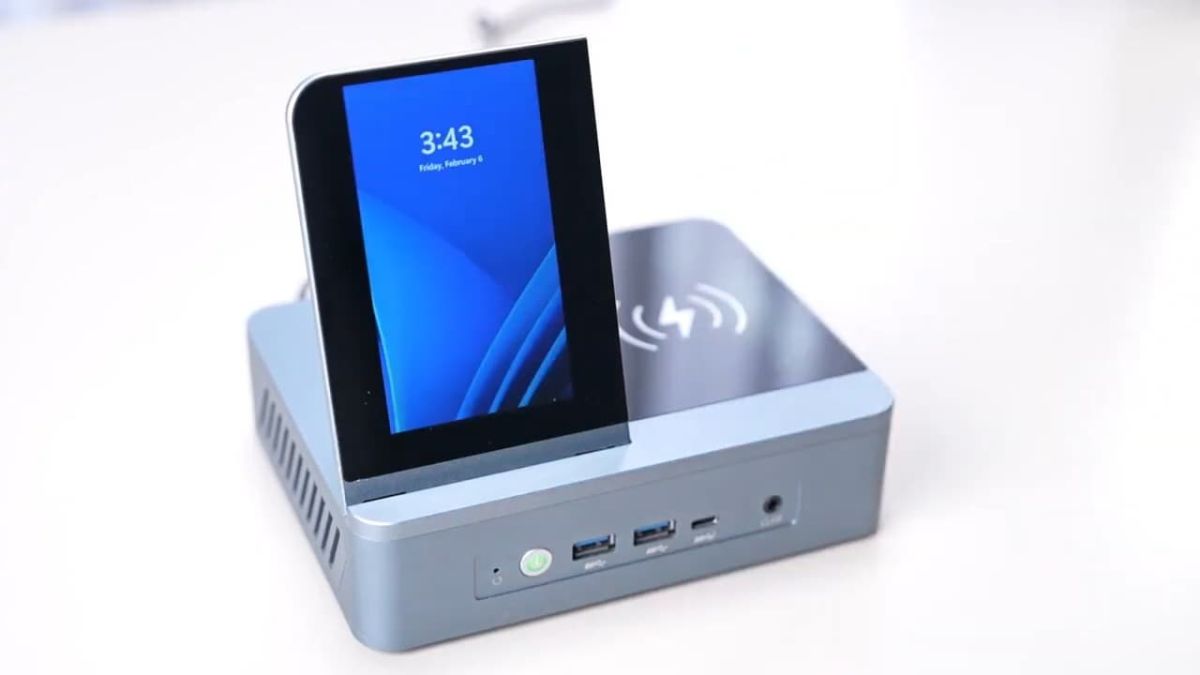 У-этого-литрового-мини-ПК-есть-откидной-экран,-беспроводная-зарядка-и-11-различных-портов.-viewdock-вышел-на-kickstarter