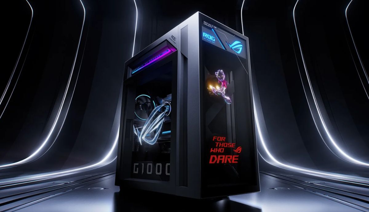 asus-представила-rog-g1000-—-огромный-40-килограммовый-игровой-ПК-с-тремя-голографическими-вентиляторами
