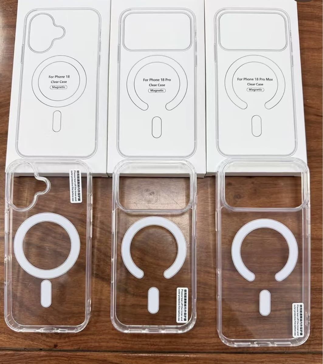 Фото: Дизайн новых смартфонов iPhone 18, iPhone 18 Pro и iPhone 18 Pro Max утверждён: опубликованы качественные живые фотографии защитных чехлов