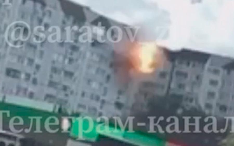 Момент-взрыва-в-доме-в-Саратове.-Видео
