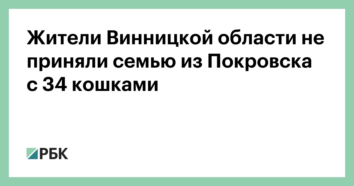 Жители-Винницкой-области-не-приняли-семью-из-Покровска-с-34-кошками