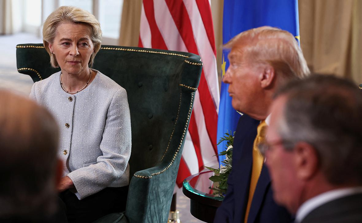 Глава-ЕК-после-заключения-сделки-назвала-Трампа-жестким-переговорщиком
