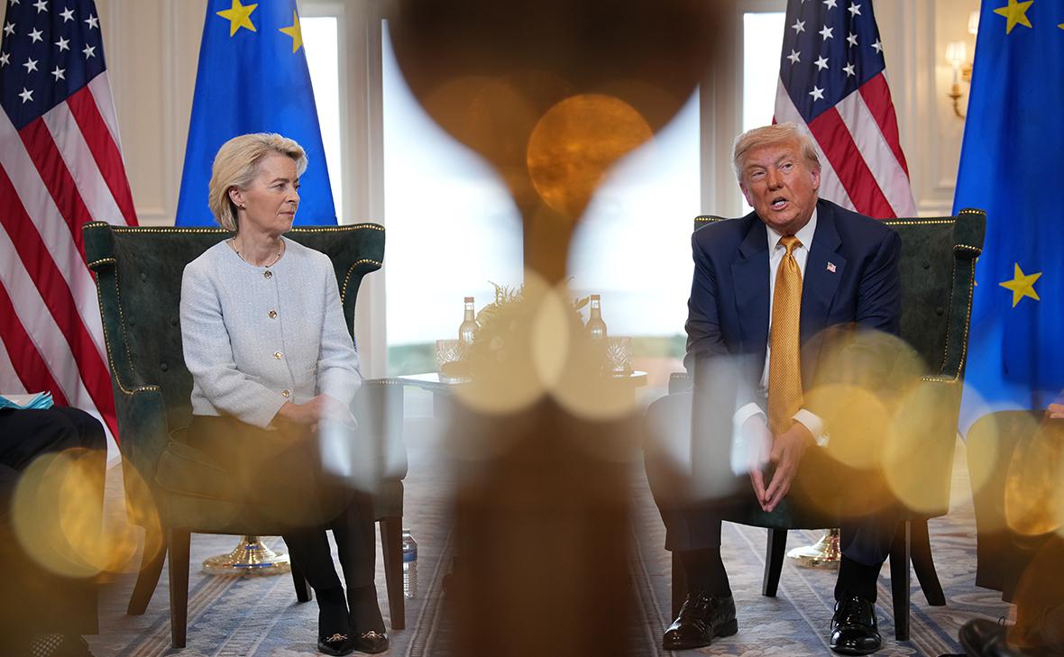 Трамп-назвал-главный-«камень-преткновения»-на-пути-к-торговой-сделке-с-ЕС