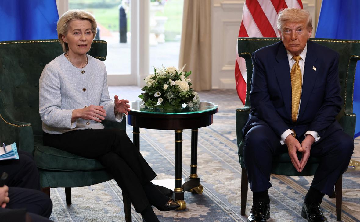 ЕК-заявила-об-обещании-Трампу-заменить-нефть-и-газ-из-России-топливом-США