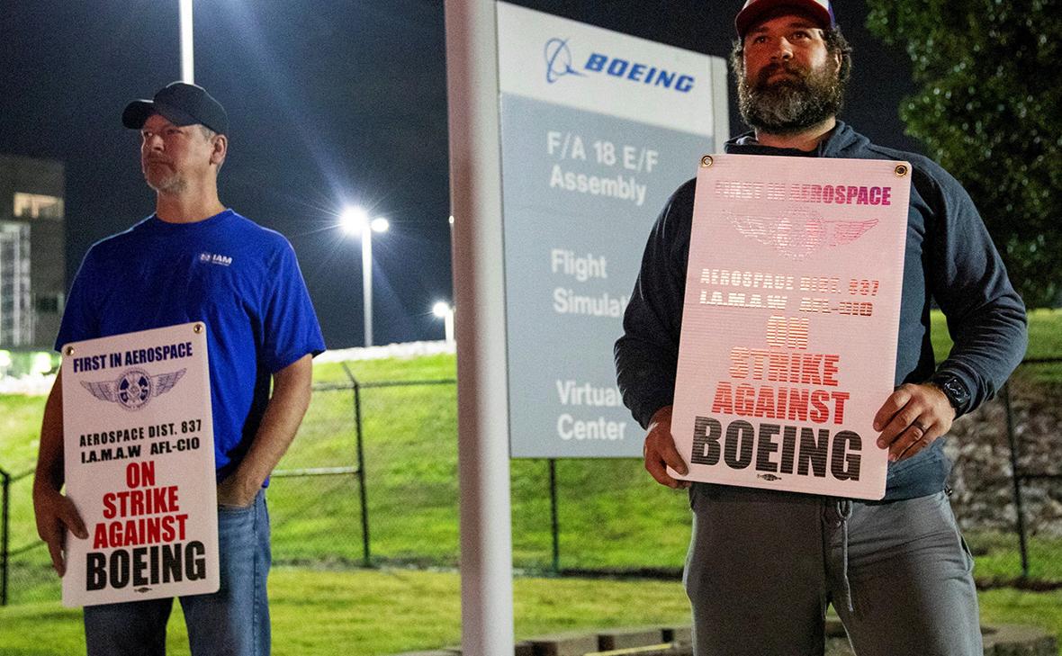 В-США-сотрудники-оборонных-заводов-boeing-объявили-забастовку