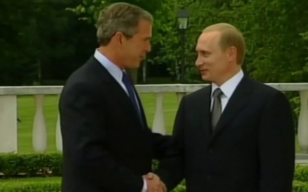 Как-проходили-встречи-Путина-с-прошлыми-президентами-США.-Видео