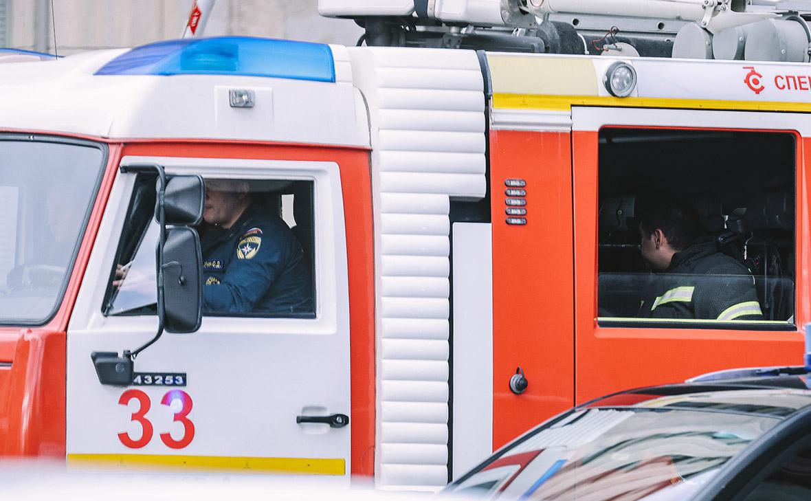 На-западе-Москвы-произошел-пожар-в-торговых-павильонах