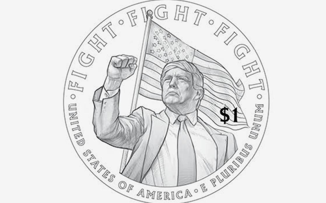США-выпустят-монету--с-изображением-Трампа