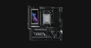 Стиль-«тотал-блэк»,-три-слота-для-ssd-pcie-50,-большой-экран,-кулер-и-поддержка-400-ваттных-cpu.-maxsun-представила-плату-icraft-x870m