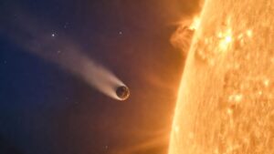 Комета-невидимка: объект-(139359)-2001-me1 считавшийся-малой-планетой,-на-самом-деле-регулярно-проявляет-кометную-активность-возле-Солнца
