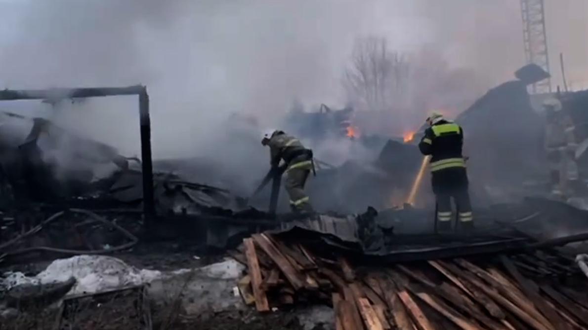В-ХМАО-семья-из-семи-человек-погибла-при-пожаре-в-частном-доме