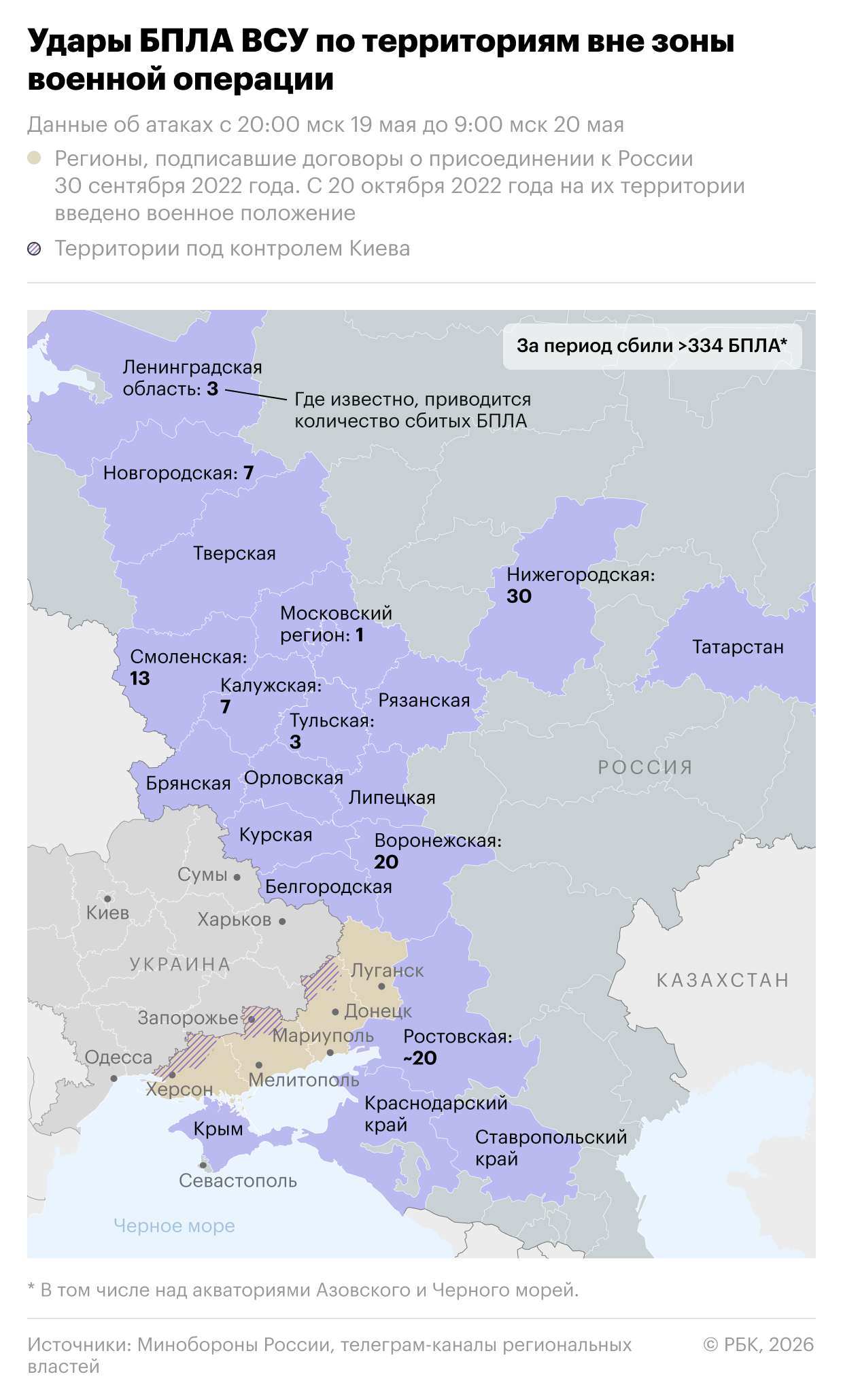 За-ночь-силы-ПВО-перехватили-в-регионах-России-121-украинский-дрон