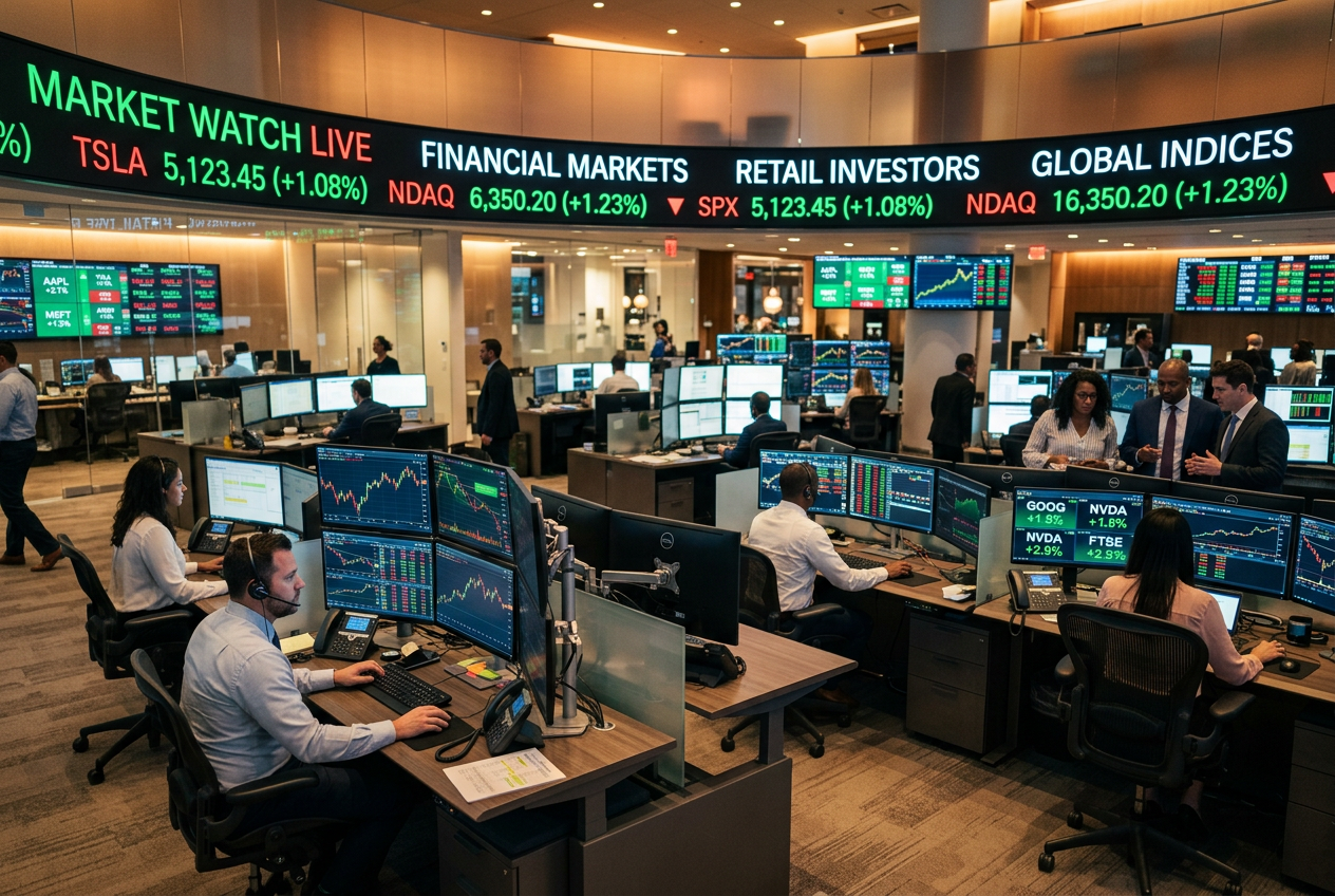Фото: Finance market retail investors 1