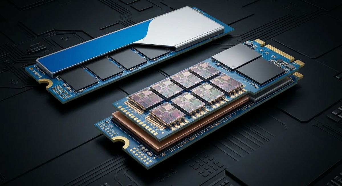Фото: Huawei сделала то, что считалось невозможным под санкциями: китайцы выпустили SSD на 122 ТБ с кристаллами памяти прямо на плате